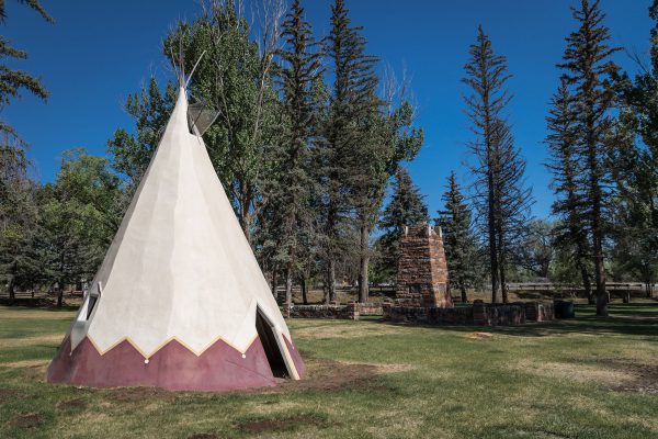 image of ute park with teepee
