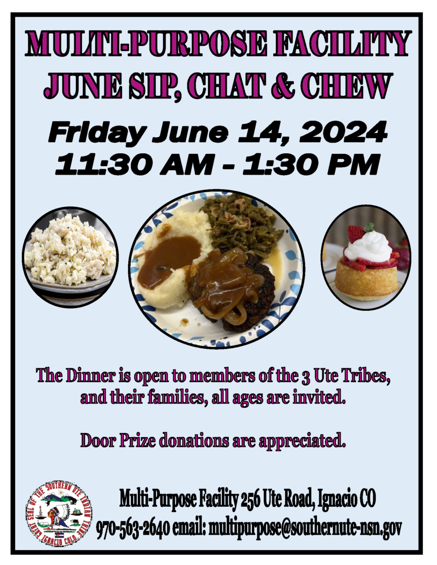 June Sip, Chat & Chew - Friday June 14, 2024 11:30 AM - 1:30 PM